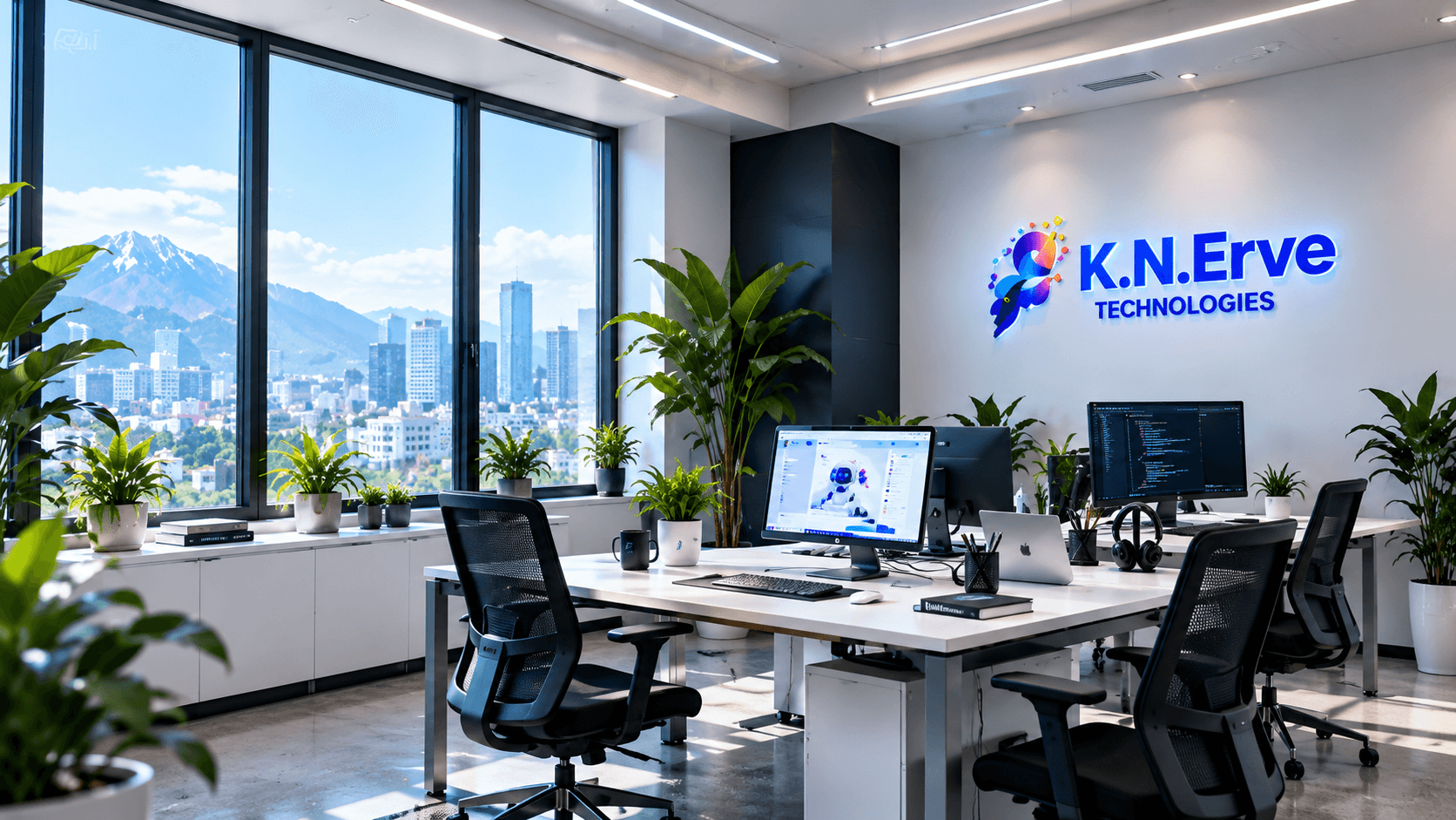 K.N.Erve Technologies Workspace in Kathmandu