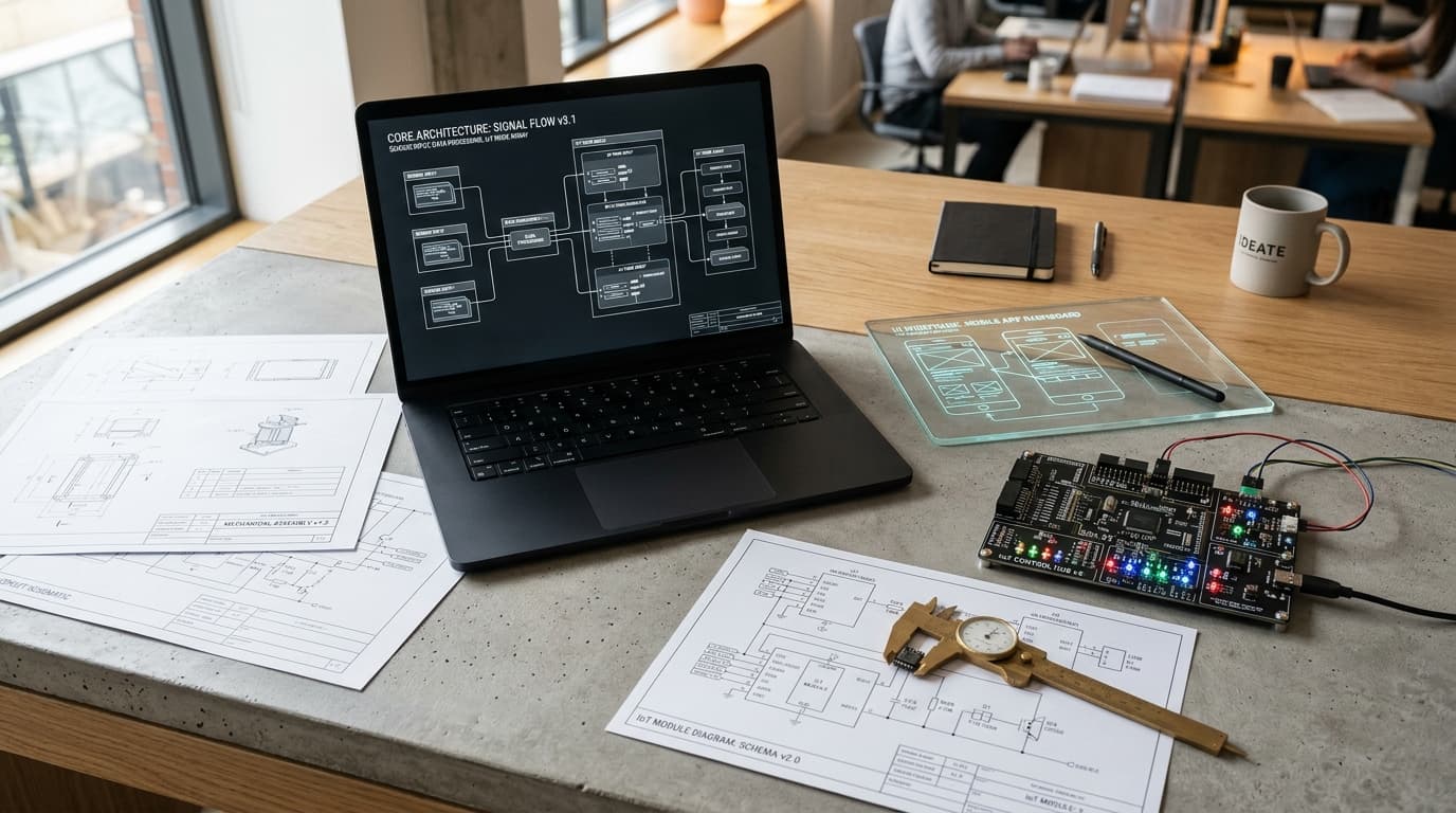Tailored Architecture 3D illustration